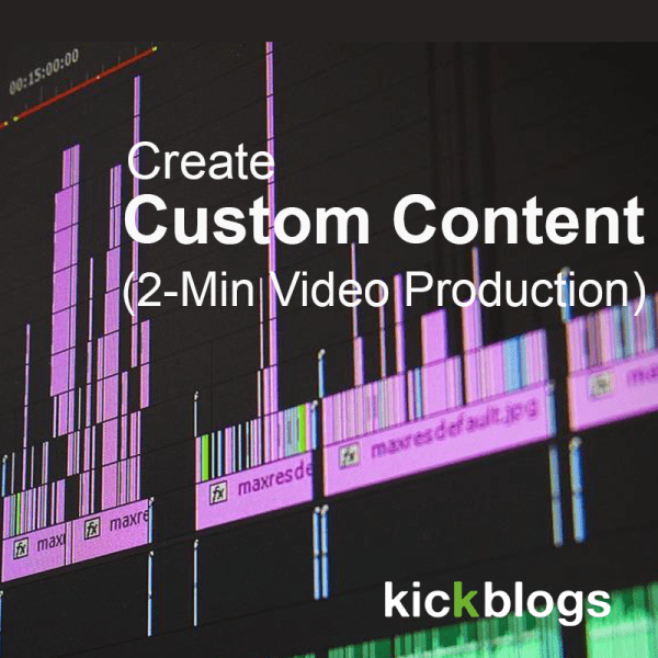 Two minute Video production