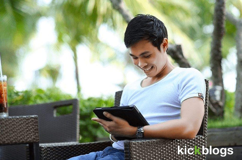 working on your online business