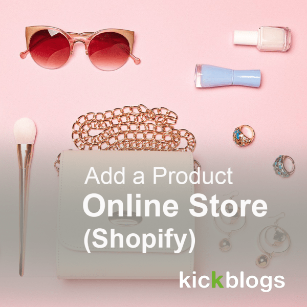 Add a product to a Shopify store for you