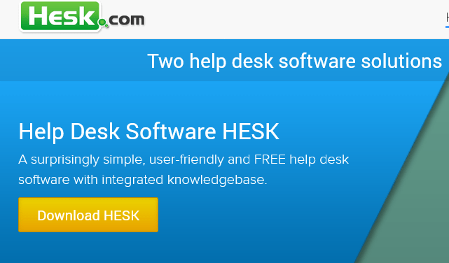 installing the hesk software system